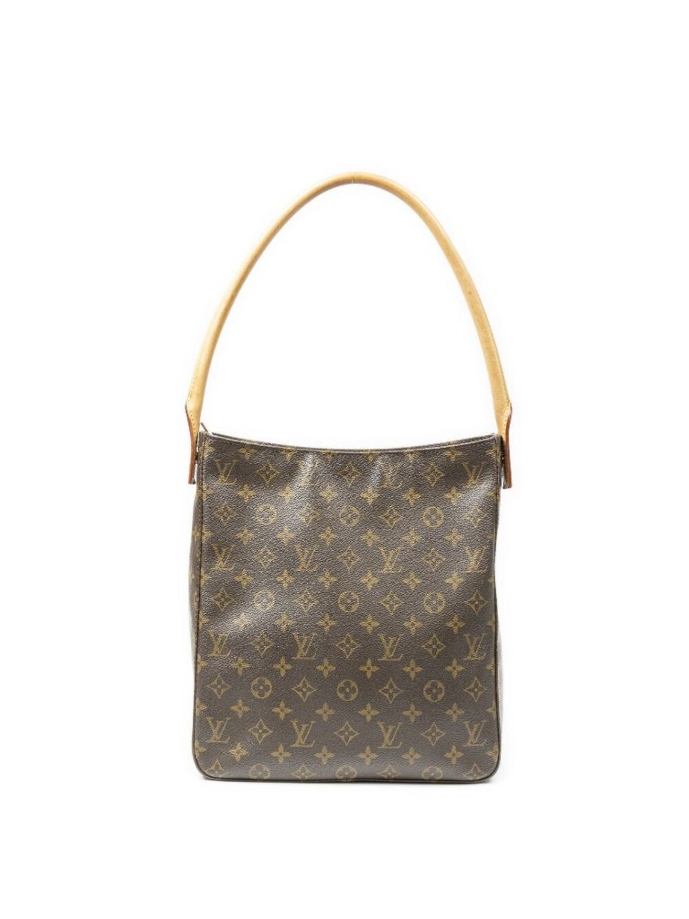 Louis Vuitton Looping Brown Monogram Canvas Shoulder Bag